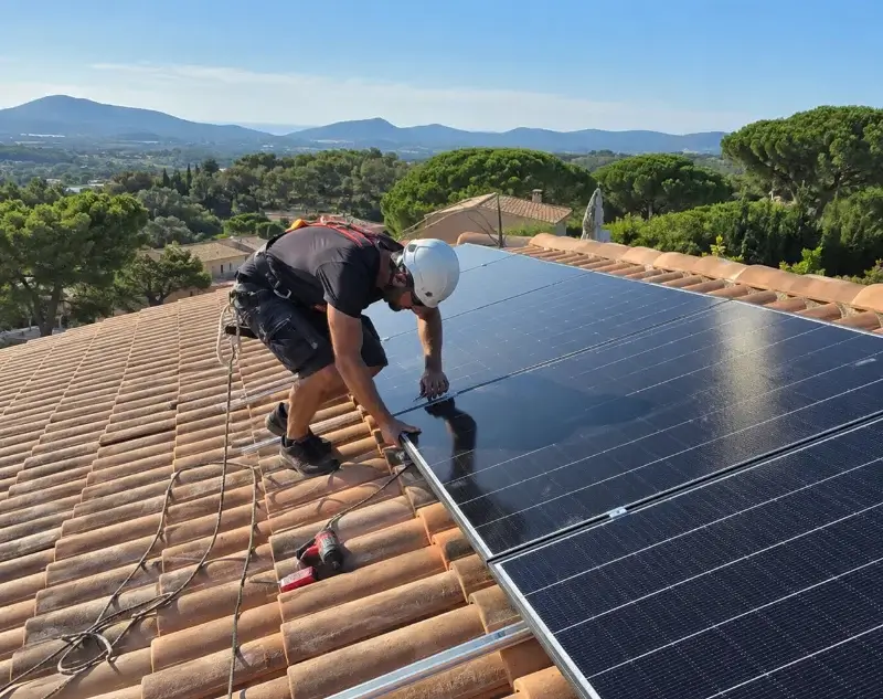 Installateur panneaux solaires Thèze — pose photovoltaïque sur toiture