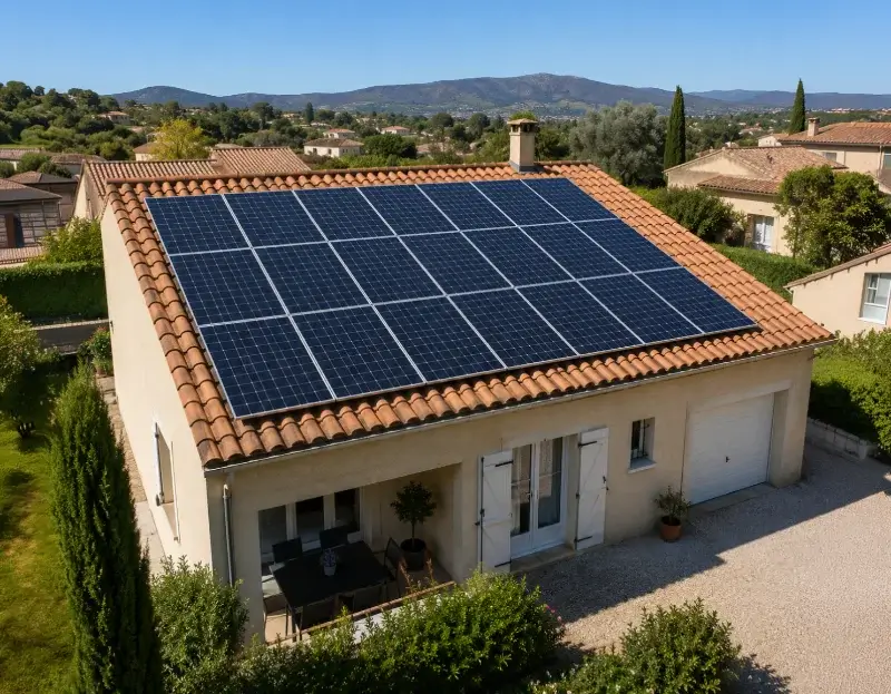 Prime à l'autoconsommation panneaux solaires Thèze — aide financière de l'État